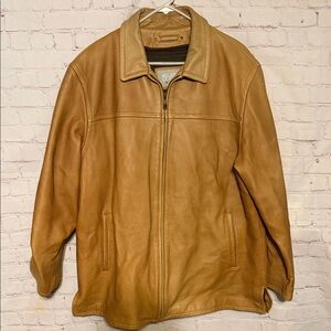 Vintage Wilson’s Leather M. Julian Tan Jacket Men’s Size XL